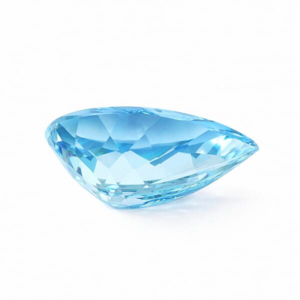 Shop Lc Certified & Appraised AAAA Santa Maria Aquamarine (Pear Free Size) 5.90 Ctw