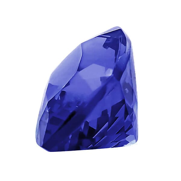 Shop Lc Certified & Appraised AAAA Tanzanite (Cush 8x6 Mm) 1.50 Ctw