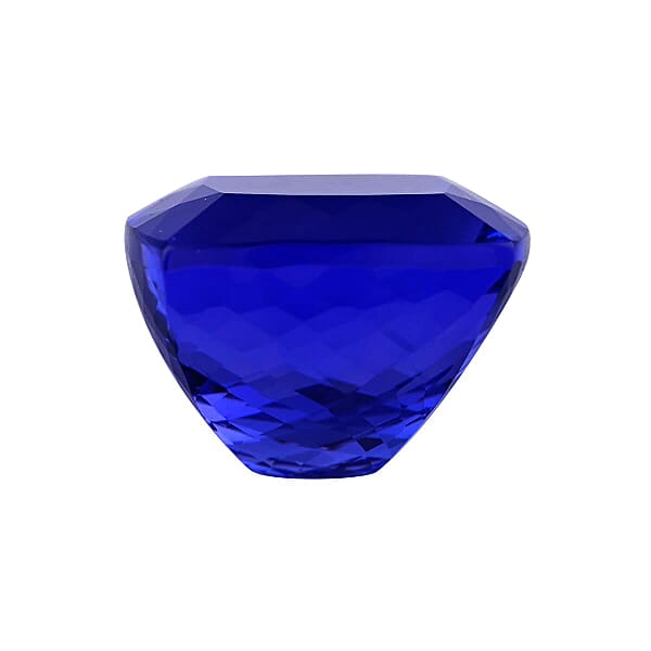Shop Lc Certified & Appraised AAAA Tanzanite (Cush Free Size) 2.50 Ctw