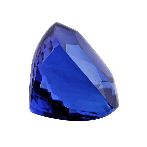 Shop Lc Certified & Appraised AAAA Tanzanite (Cush Free Size) 2.50 Ctw