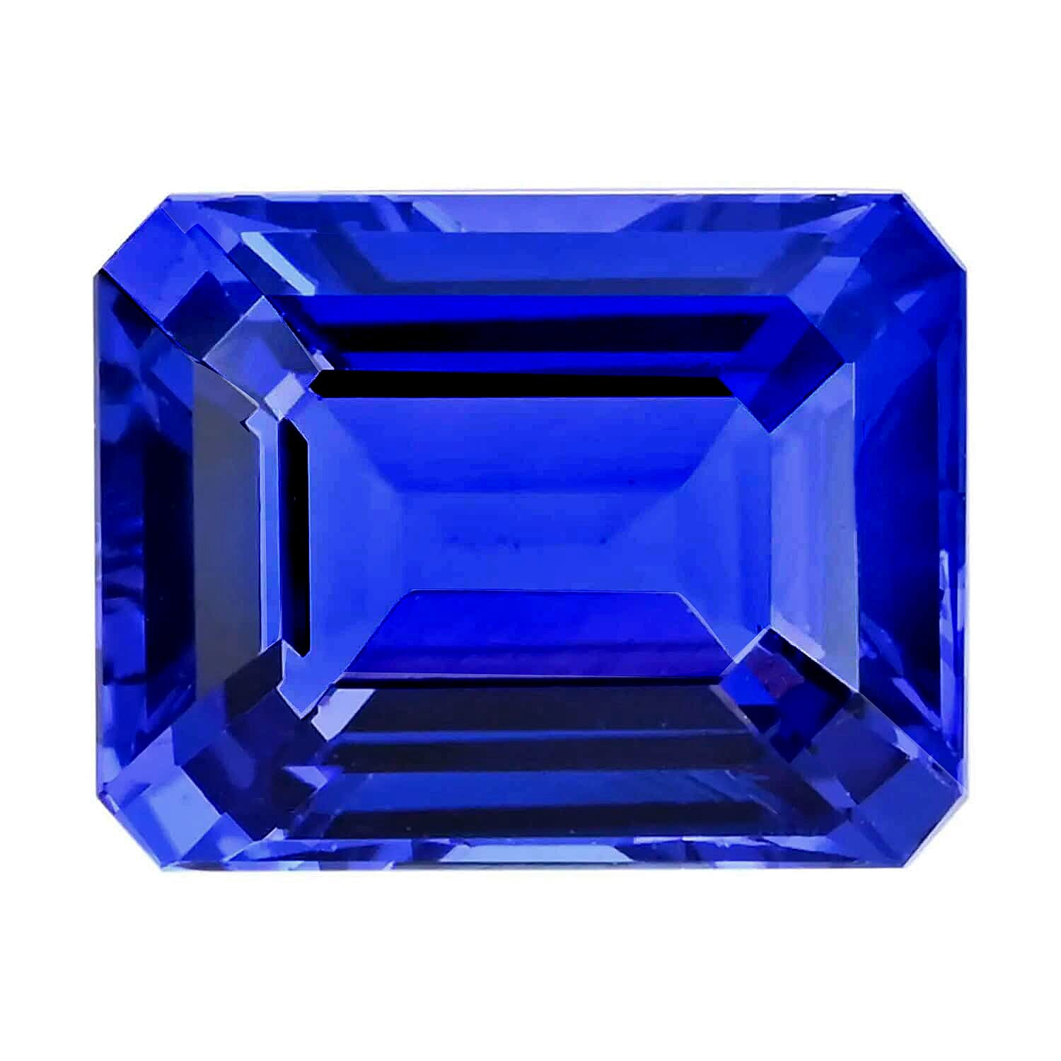 shop lc Certified & Appraised AAAA Tanzanite (Oct 11x9 mm) 4.50 ctw