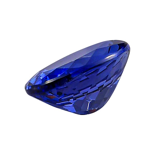 Shop Lc Certified & Appraised AAAA Tanzanite (Ovl 10x8 Mm) 2.50 Ctw