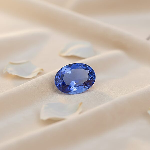 Shop Lc Certified & Appraised AAAA Tanzanite (Ovl 9.5x7.5 Mm) 2.50 Ctw