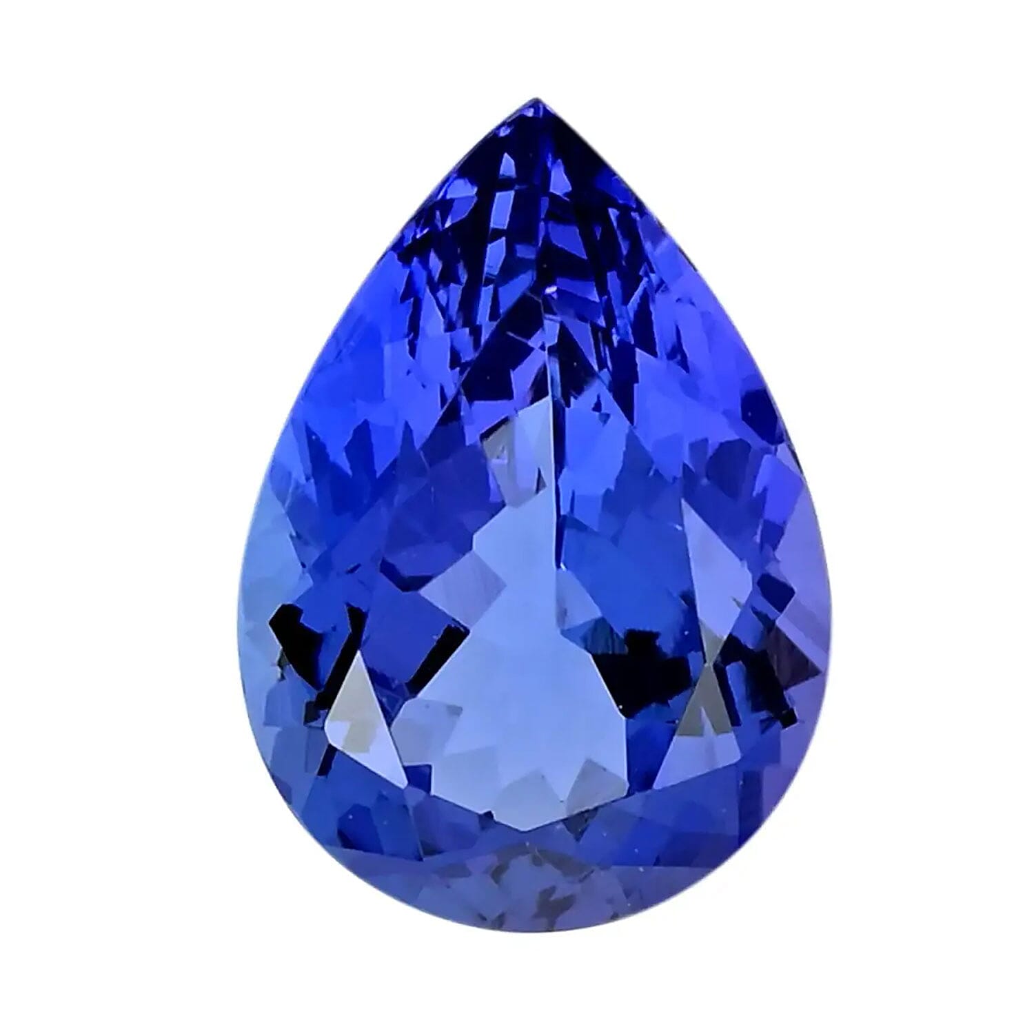 shop lc Certified & Appraised AAAA Tanzanite (Pear 10x7 mm) 2.00 ctw