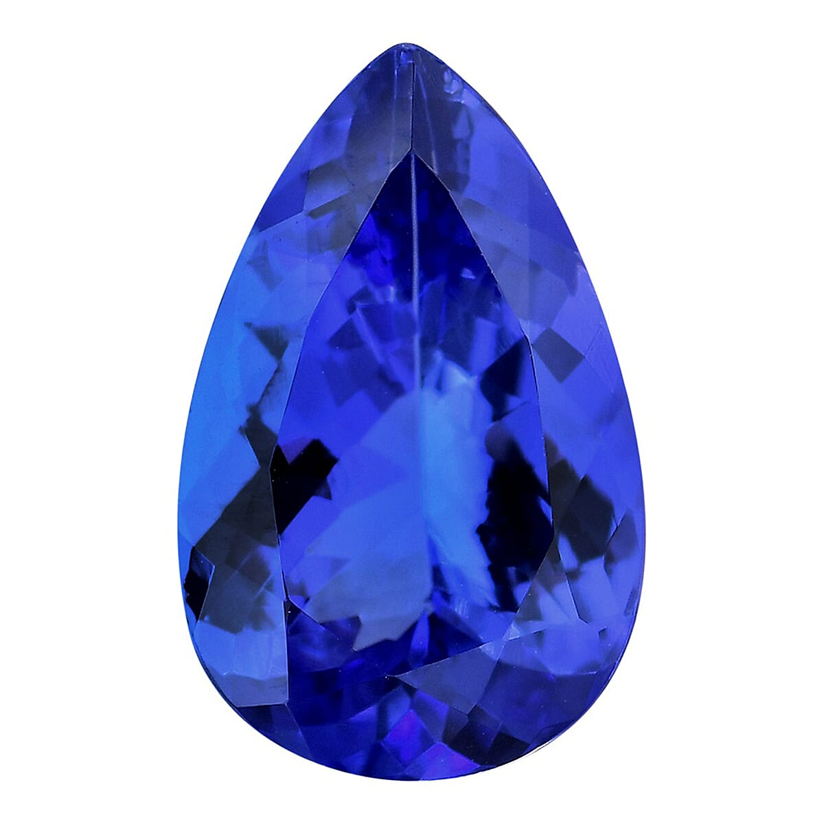 shop lc Certified & Appraised AAAA Tanzanite (Pear Free Size) 2.50 ctw