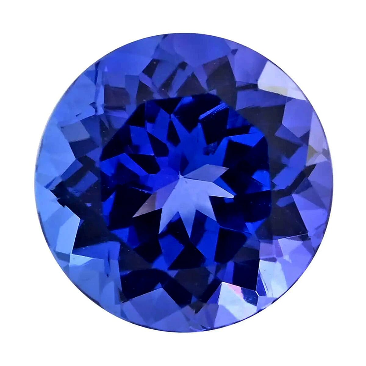 shop lc Certified & Appraised AAAA Tanzanite (Rnd 7 mm) Loose Tanzanite Certified Tanzanite Loose Gem Loose Gemstones Loose Stones Jewelry Stones 1.25 ctw