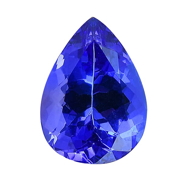 Shop Lc Certified & Appraised AAAA Tanzanite Set Of 2 (Pear 8x6 Mm) 2.00 Ctw