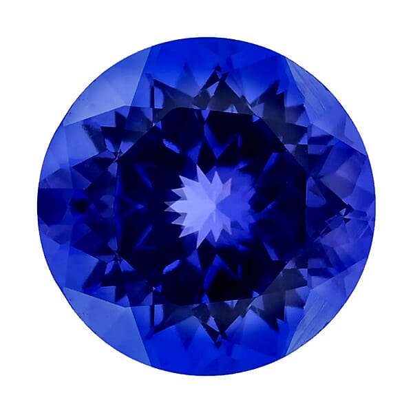 Shop Lc Certified & Appraised AAAA Tanzanite Set Of 2 (Rnd 6.5 Mm) 2.00 Ctw