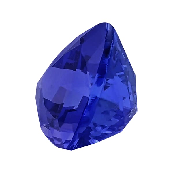 Shop Lc Certified & Appraised AAAA Tanzanite Set Of 2 (Trl 7 Mm) 2.00 Ctw
