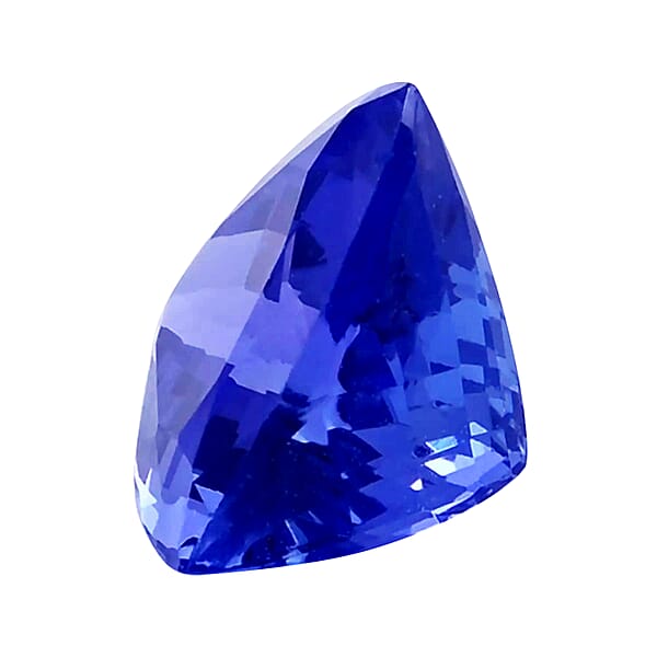Shop Lc Certified & Appraised AAAA Tanzanite (Trl 10 Mm) 3.00 Ctw