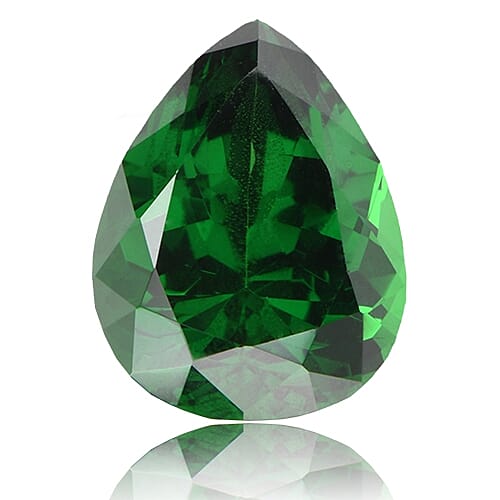 shop lc Certified & Appraised AAAA Tsavorite Garnet (Pear Free Size) 1.00 ctw
