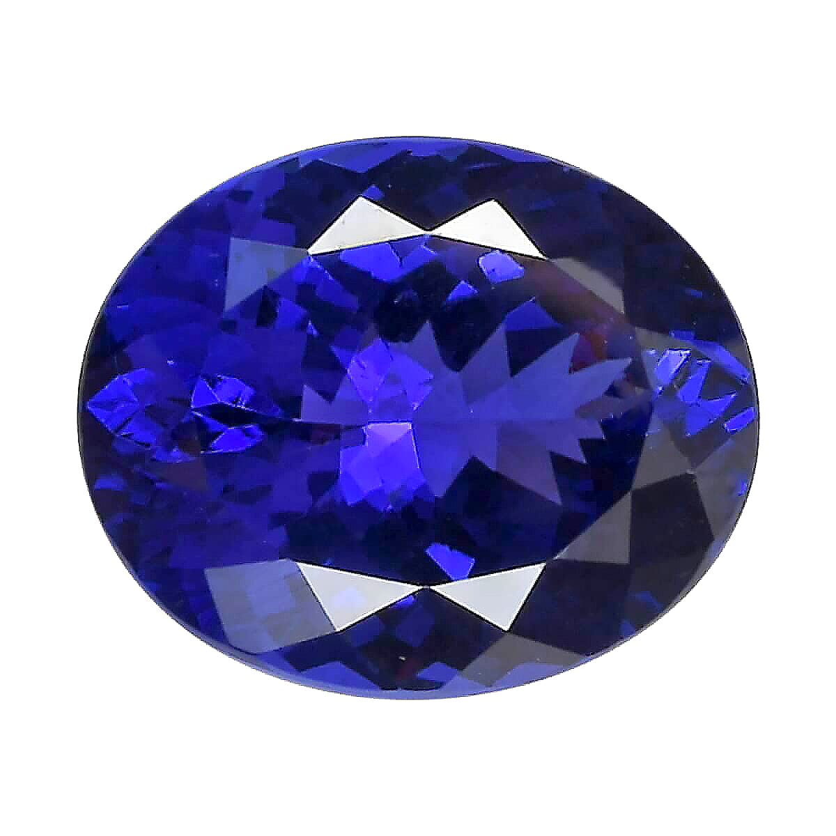 shop lc Certified & Appraised AAAA Vivid Tanzanite (Ovl Free Size) Approx 8.00 ctw