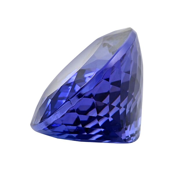 Shop Lc Certified & Appraised AAAA Vivid Tanzanite (Ovl Size Varies) 10.00 Ctw