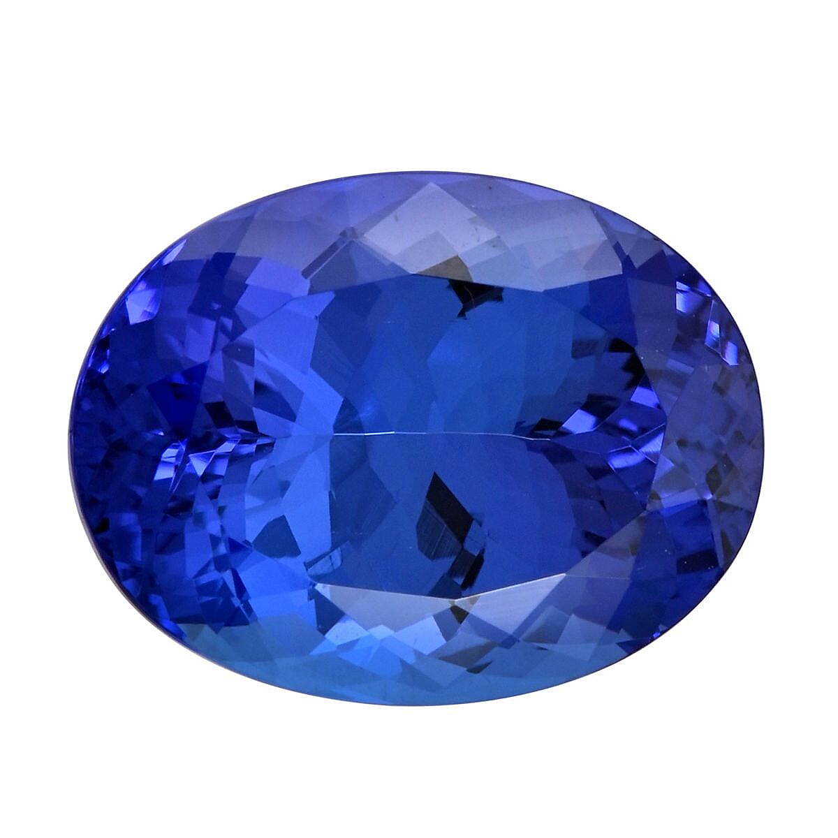 shop lc Certified & Appraised AAAA Vivid Tanzanite (Ovl Size Varies) 10.00 ctw