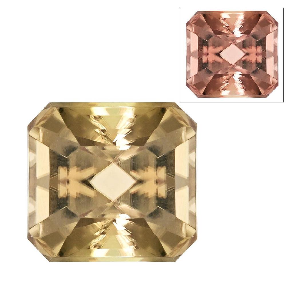 shop lc Certified & Appraised Asscher Cut AAAA Turkizite (Sqr Free Size) 5.00 ctw