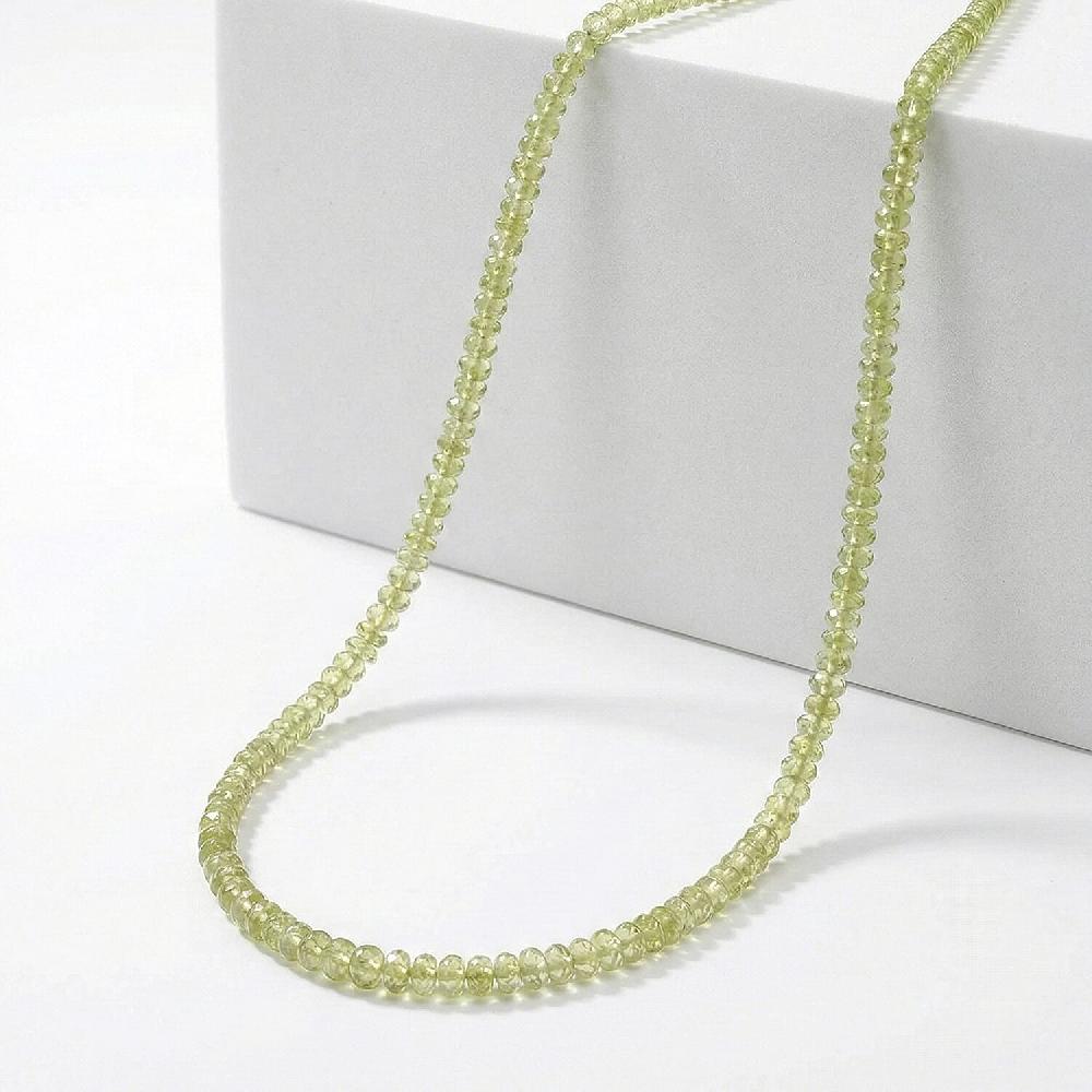 shop lc Certified & Appraised Iliana AAAA Sava Sphene 60.00 ctw Beaded Necklace in 18K Yellow Gold 18 Inches