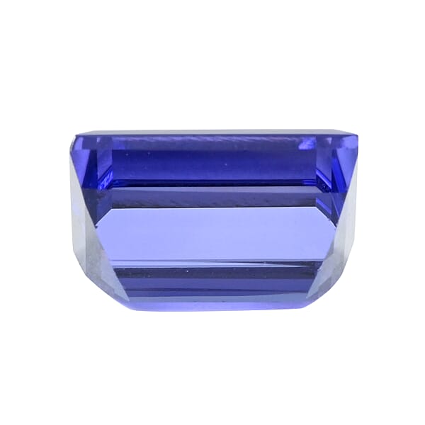 Shop Lc Certified Flawless AAAA VIVID Tanzanite (OCTAGON Free Size) 5.50 Ctw