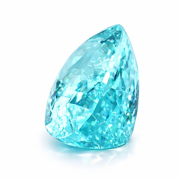 Shop Lc Chairman Vault Collection Certified & Appraised AAAA Paraiba Tourmaline (Pear Free Size) 2.99 Ctw