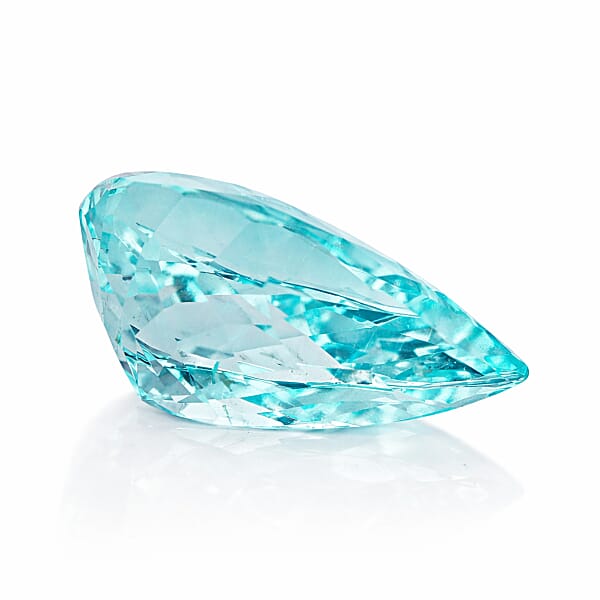 Shop Lc Chairman Vault Collection Certified & Appraised AAAA Paraiba Tourmaline (Pear Free Size) 2.17 Ctw