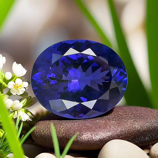 Shop Lc Chairman Vault Collection Certified & Appraised AAAA Tanzanite (Ovl Free Size) 24.92 Ctw
