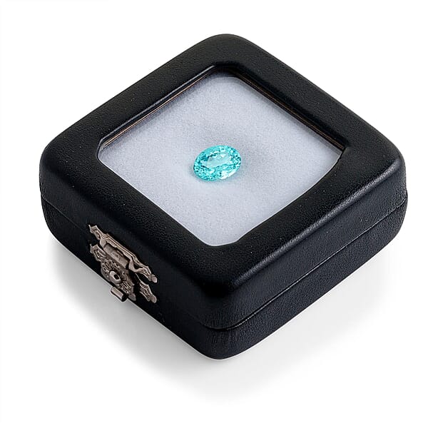 Shop Lc Chairman Vault Collection Certified & Appraised AAAA Paraiba Tourmaline (Ovl Free Size) 2.17 Ctw
