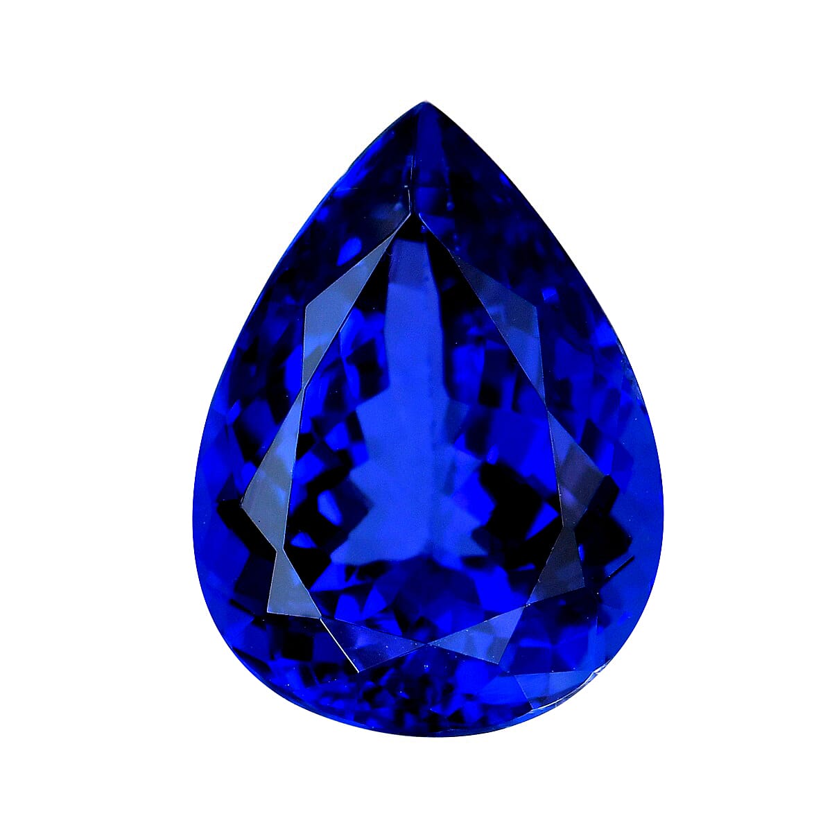 shop lc Chairman Vault Collection Certified & Appraised AAAA Tanzanite (Pear Free Size) 21.35 ctw