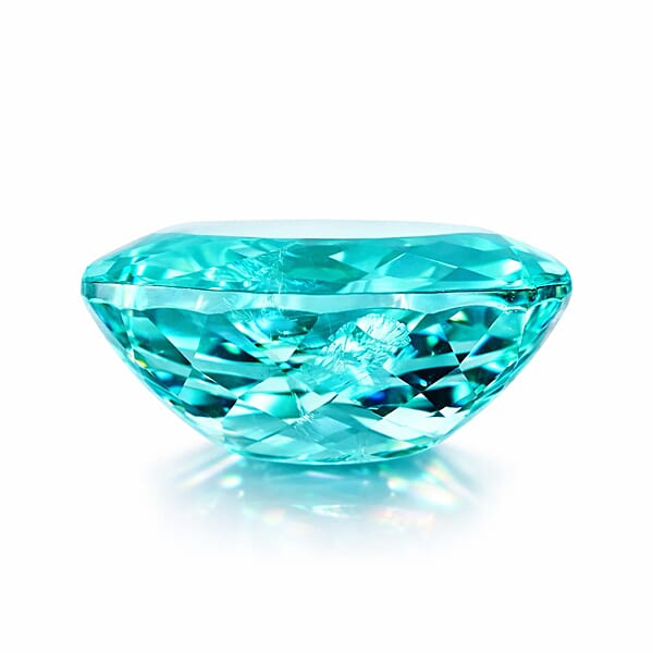 Shop Lc Chairman Vault Collection GIA Certified AAAA Paraiba Tourmaline (Ovl Free Size) 3.21 Ctw