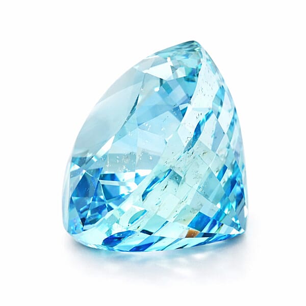 Shop Lc Chairman Vault Collection One Of A Kind Certified & Appraised AAAA Santa Maria Aquamarine (Oval Free Size) 8.23 Ctw