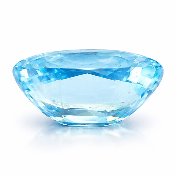 Shop Lc Chairman Vault Collection One Of A Kind Certified & Appraised AAAA Santa Maria Aquamarine (Oval Free Size) 8.23 Ctw