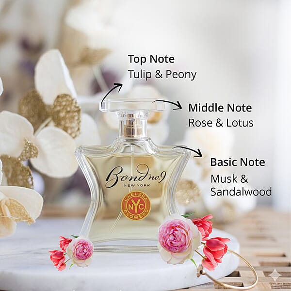 Shop Lc Chelsea Flowers/Bond No.9 Edp Spray 3.4oz (100 Ml) (W)