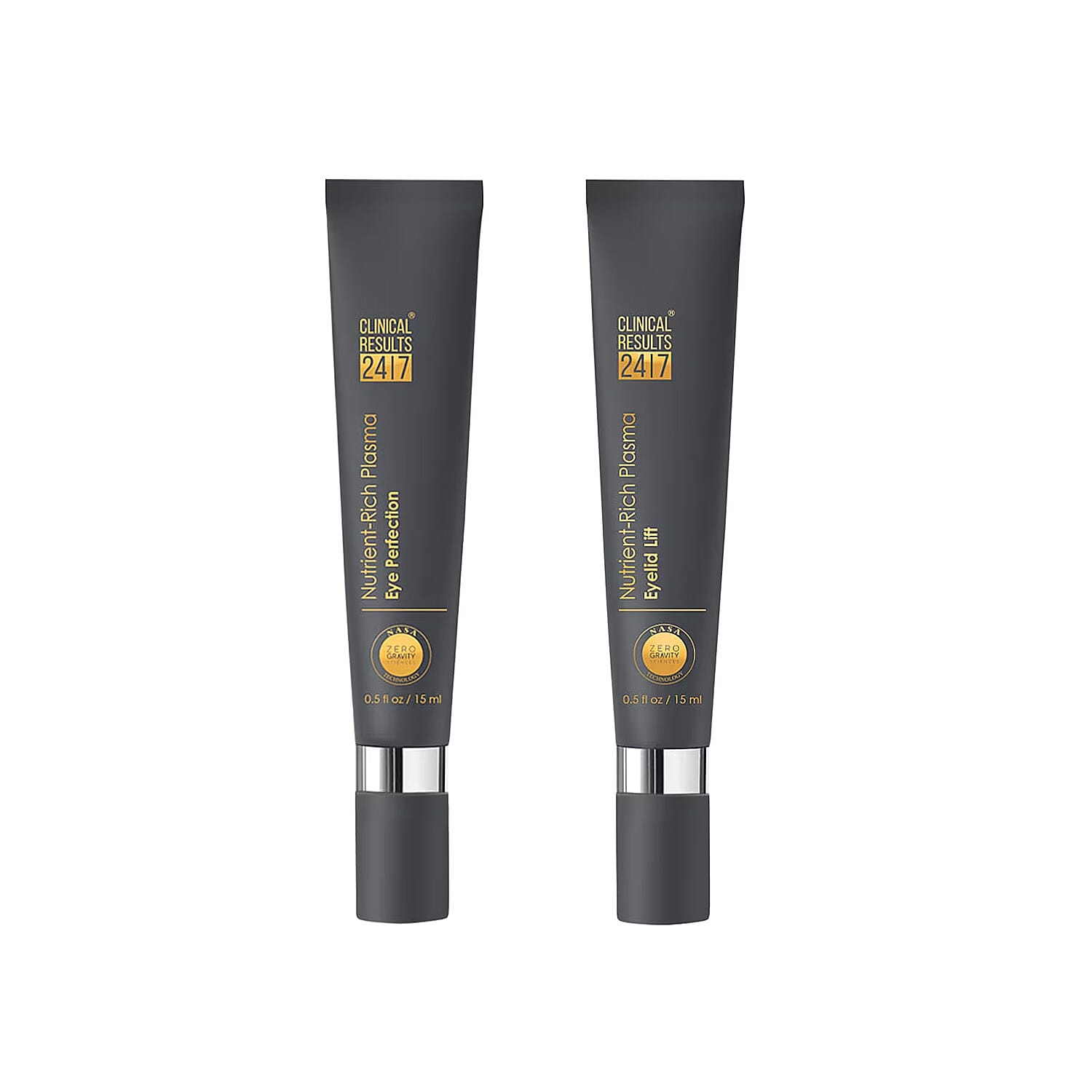 shop lc Clinical Results 24/7 Nutrient-Rich Plasma Eye Perfection & Eyelid Lift Duo (2x.5oz) Made in US