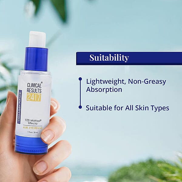Shop Lc Clinical Results Collagen Peptide Matrixyl Trifecta A.M. Firming Serum (1oz) (Ships In 5-7 Days)