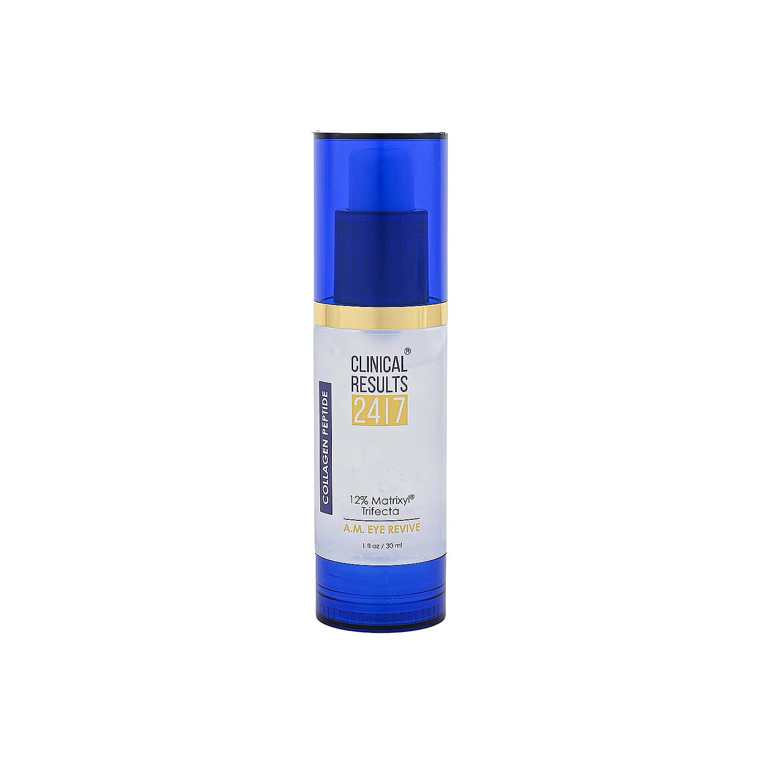 shop lc Clinical Results Collagen Peptide Matrixyl Trifecta A.M. Eye Revive (1oz) (Ships in 5-7 Days)