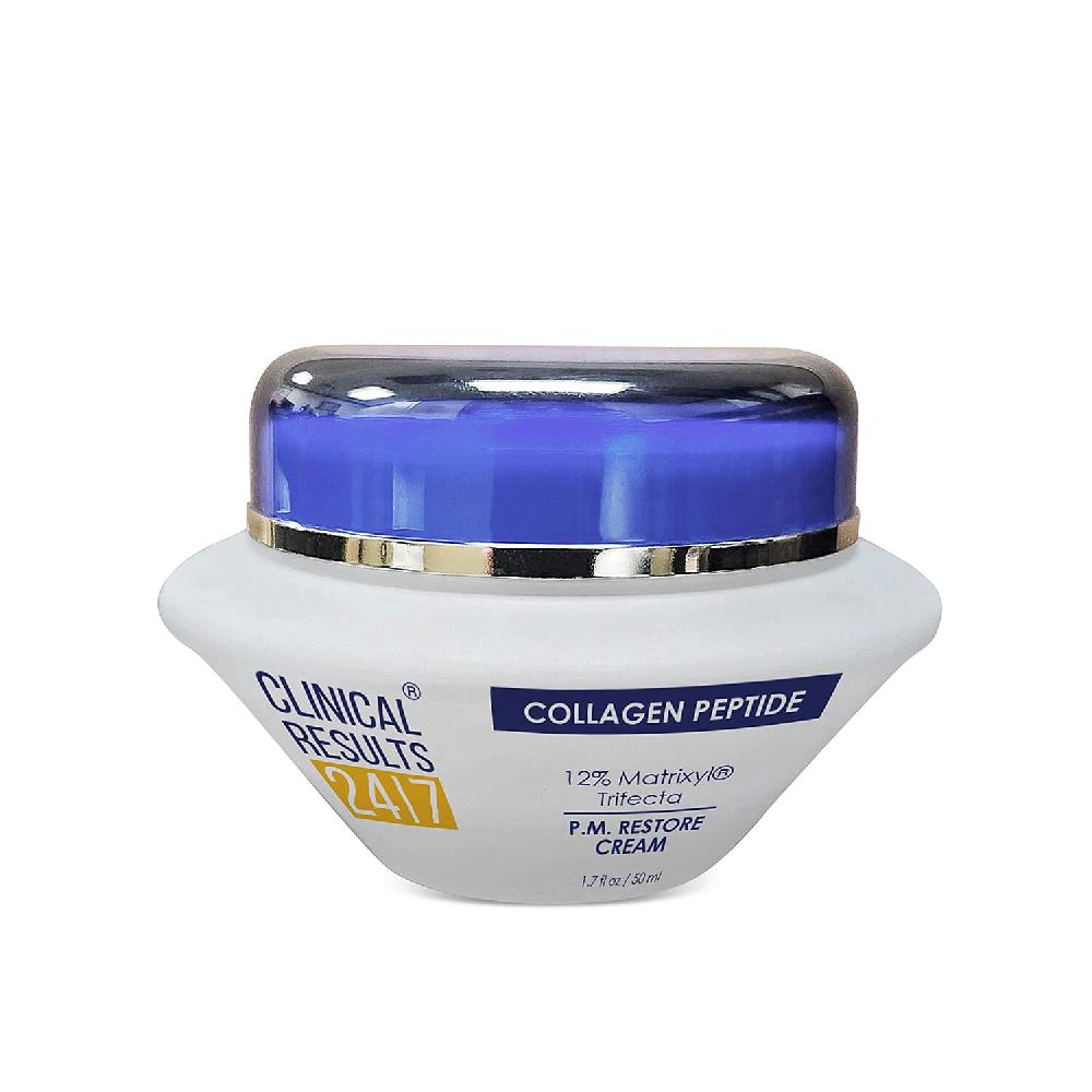 shop lc Clinical Results Collagen Peptide Matrixyl Trifecta P.M. Restore Cream (1.7oz)