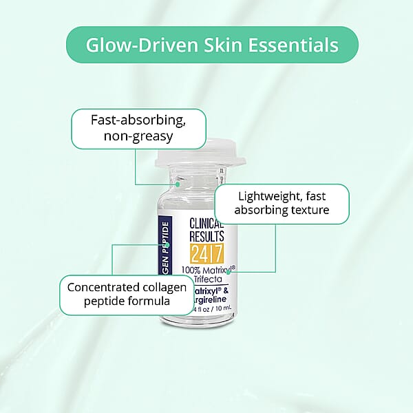 Shop Lc Clinical Results Matrixyl 100% Trifecta Matrixyl & Argireline Micro Needling Ampoules Kit (Ships In 5-7 Days)