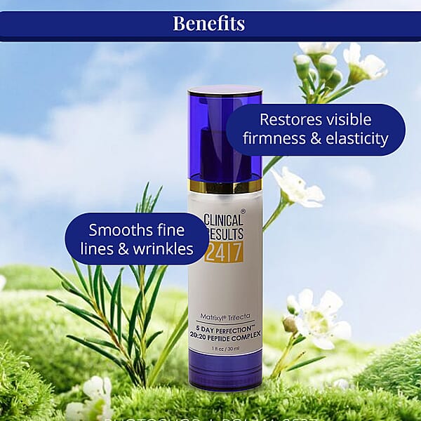 Shop Lc Clinical Results Matrixyl Trifecta 5 Day PERFECTION™ 20:20 Peptide Complex (1oz) (Ships In 5-7 Days)