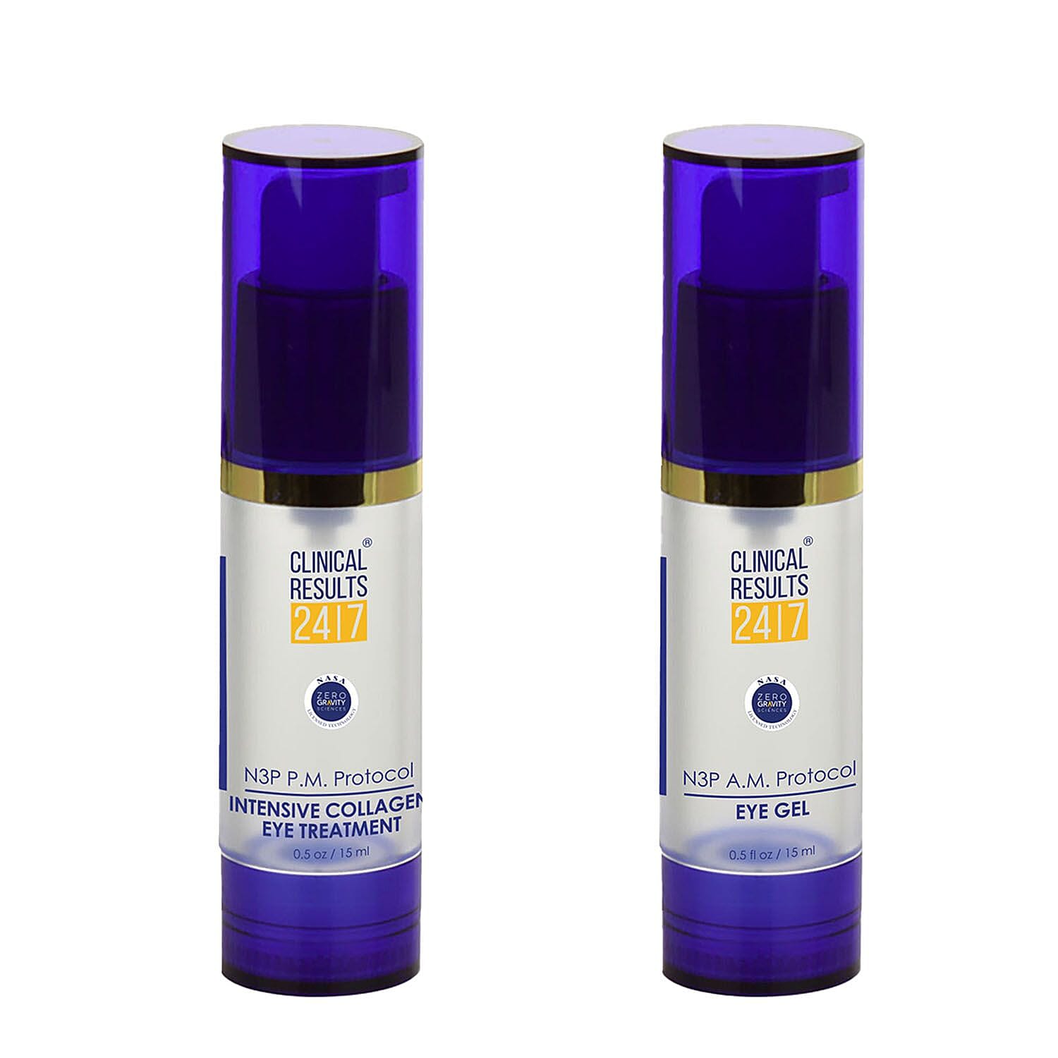 shop lc Clinical Results N3P Protocol AM Eye Gel & Intensive Collagen Eye Duo (Made In USA) (Ships in 5-7 Business Days)
