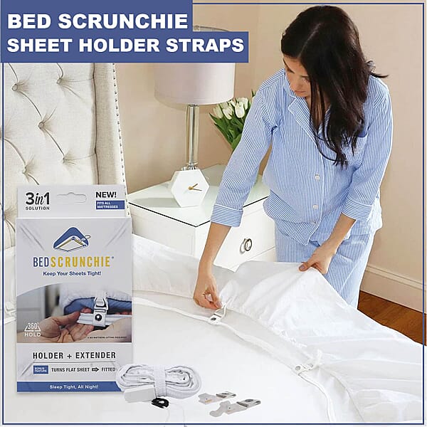 Shop Lc Closeout Bed Scrunchie Sheet Holder Straps Bed Sheet Holder Straps Sheet Corner Holders 360 Degree Bed Sheet Tightener Ideal For All Mattress Sizes