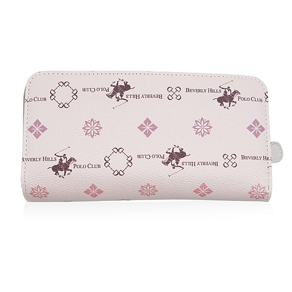 Shop Lc Closeout Beverly Hills Polo Club Tan Faux Leather Multi Pattern Wallet
