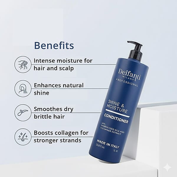 Shop Lc Closeout Delfanti Milano Shine & Moisture Conditioner 33oz