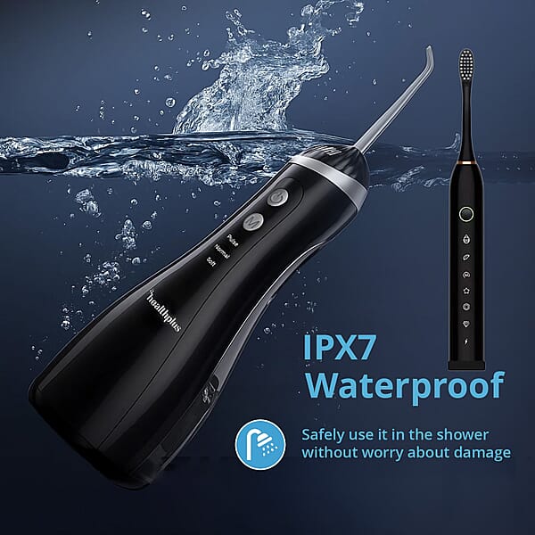 Shop Lc Closeout Electric Toothbrush And Water Flosser - Black