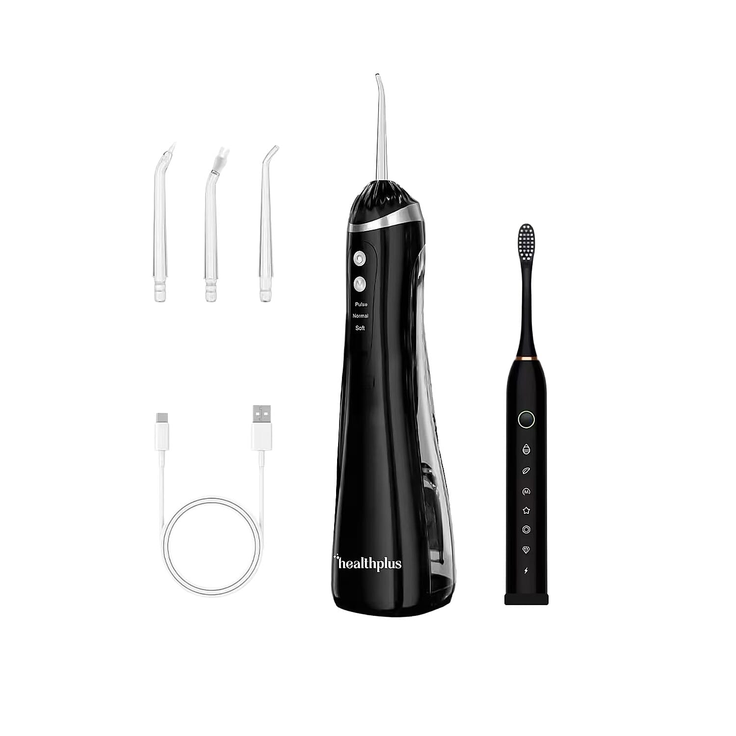 shop lc Closeout Electric Toothbrush and Water Flosser - Black