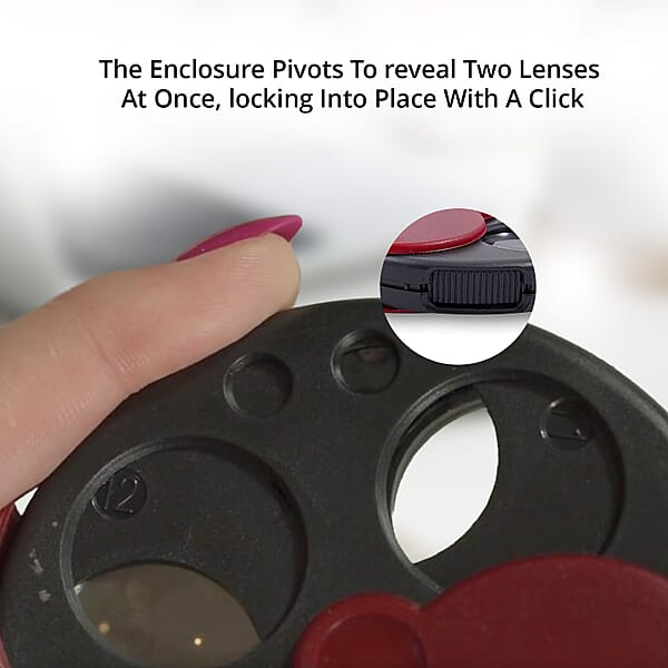 Shop Lc Closeout HAWK 5-12X High Power Complex Magnifier 3.5