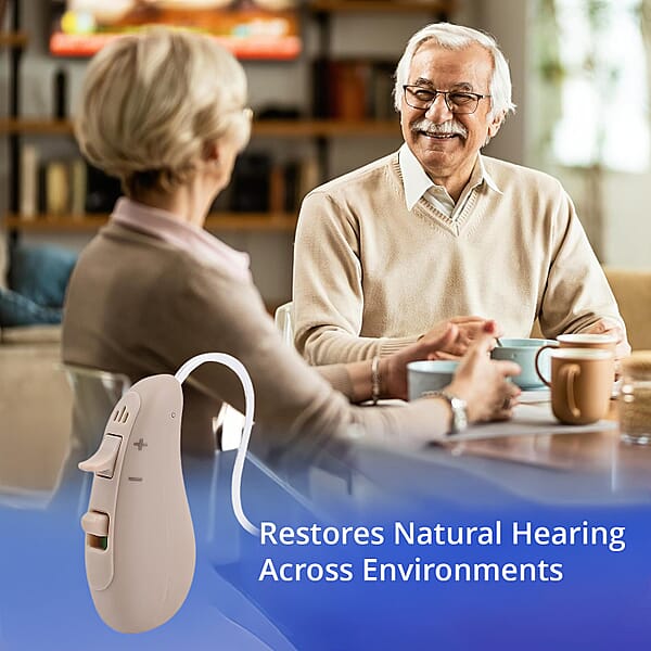 Shop Lc Closeout RCA Behind The Ear Hearing Aid With Rechargeable Stand