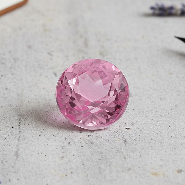 Shop Lc Collector's Edition AAAA Mahenge Pink Spinel (Rnd Free Size) 1.00 Ctw