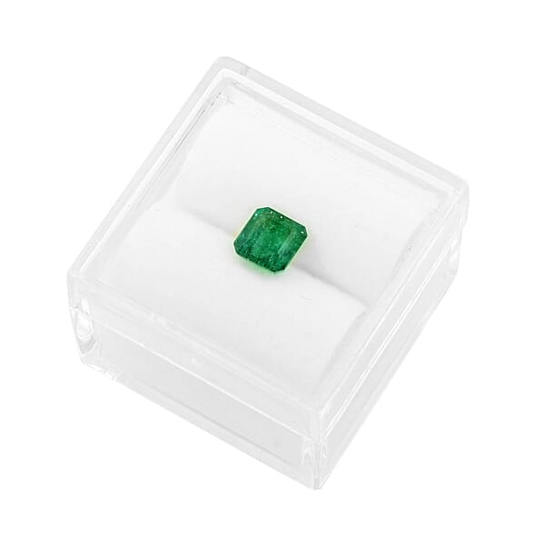 Shop Lc Collectors Choice AAA Kagem Zambian Emerald (Oct 5 Mm) 0.60 Ctw