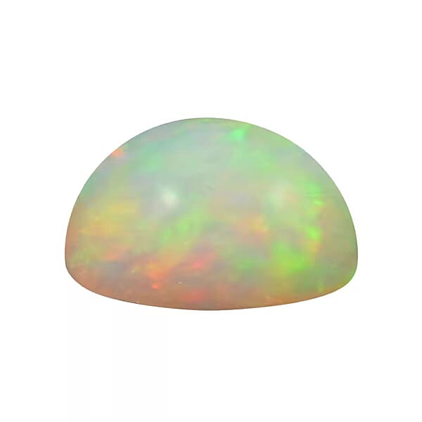 Shop Lc Collectors Choice Certified & Appraised AAAA Ethiopian Welo Opal (Rnd Free Size) 13.00 Ctw
