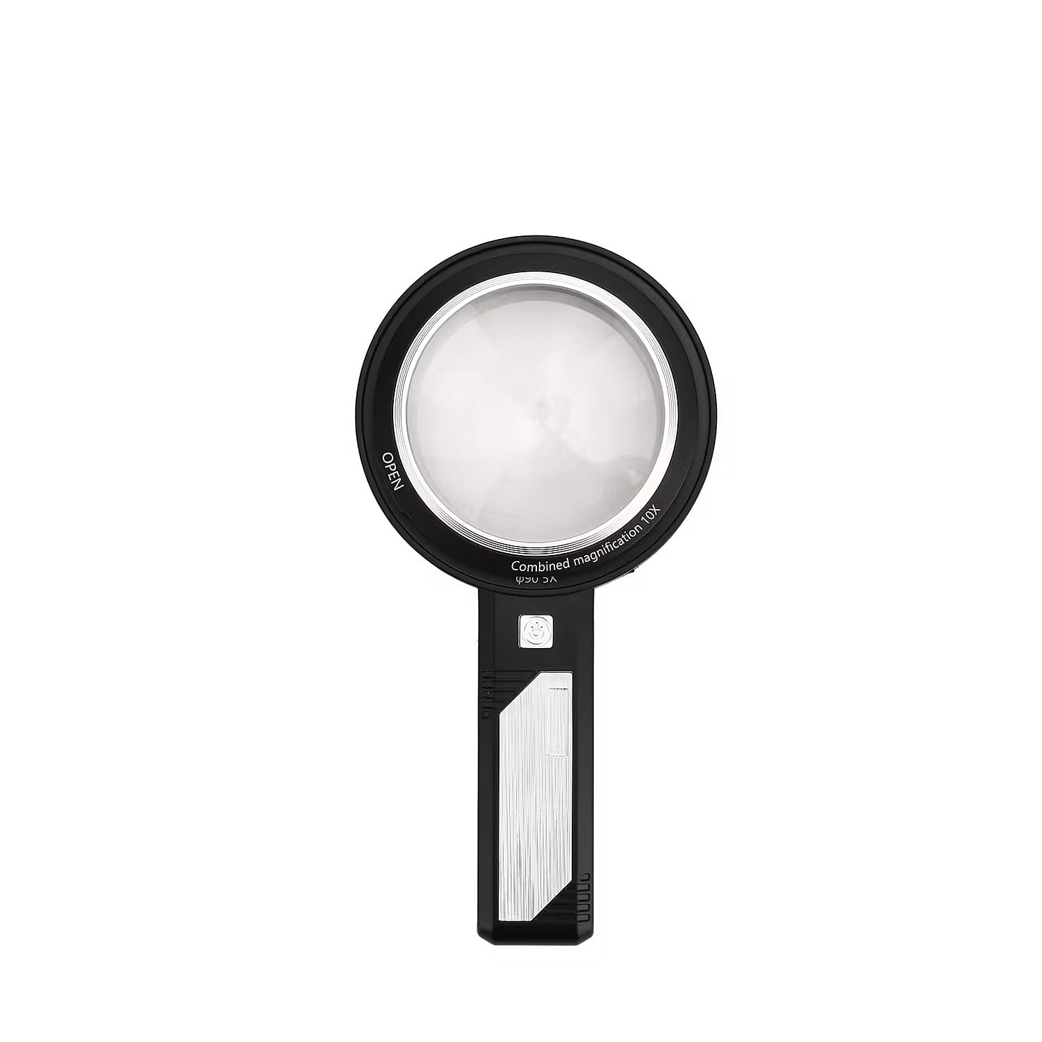 shop lc Combined Dual-Lenses Handheld 5x and 10x Magnifier Glass