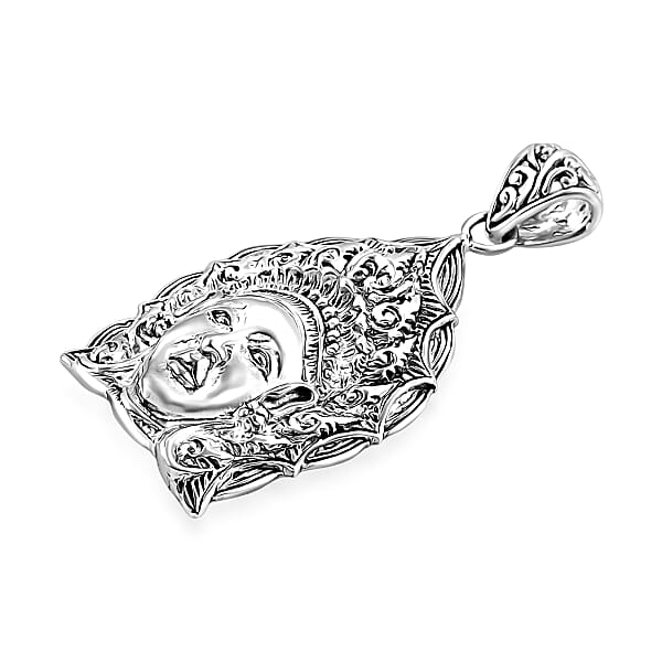 Shop Lc D'Joy Bali Goddess Sterling Silver Princess Pendant Without Chain 9.90 Grams