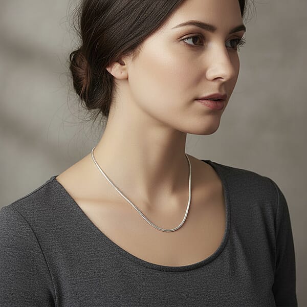 Shop Lc D'Joy Bali Legacy Tulang Naga Chain Necklace In Sterling Silver 29.15 Grams 36 Inches